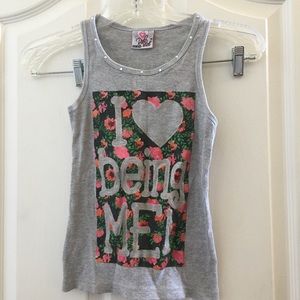 FINAL MARKDOWN Girls’ Real Love Tank Top (14/16)